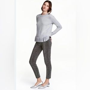 H&M Sliver Glitter Pants